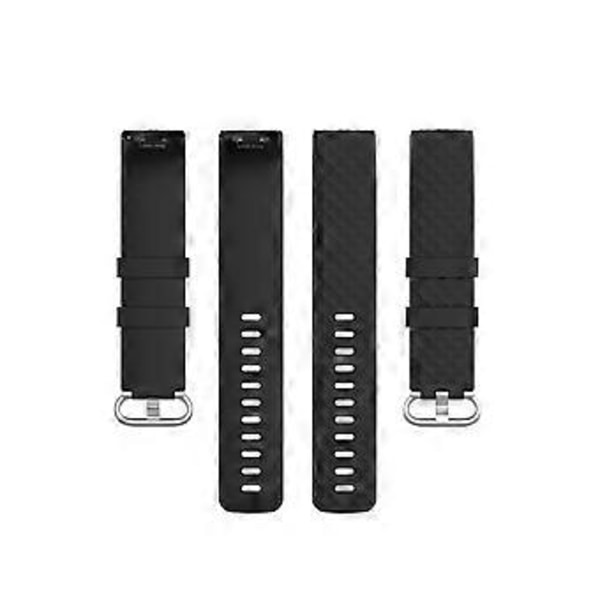 Pehmeä älykellon ranneke urheiluranneke korvaava Fitbit-Charge 3/4:lle (S Oliivinvihreä)
