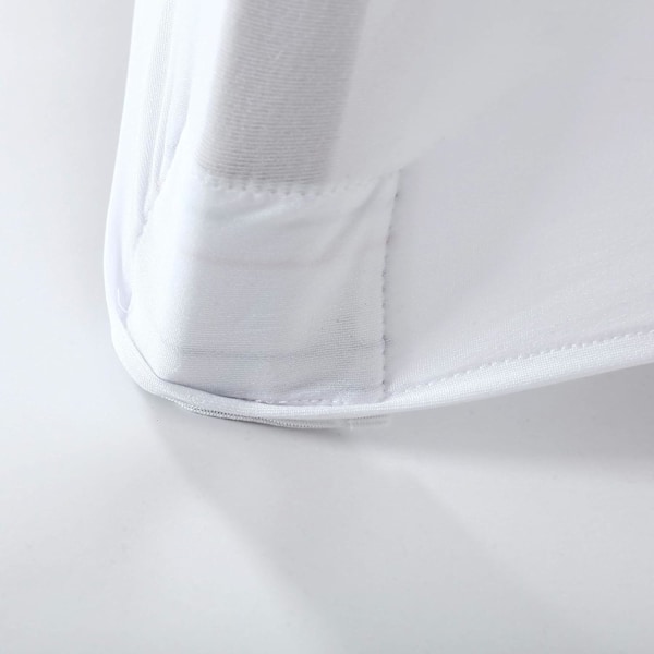 Vita Spandex Matrumsstolsöverdrag för Vardagsrum - Universala