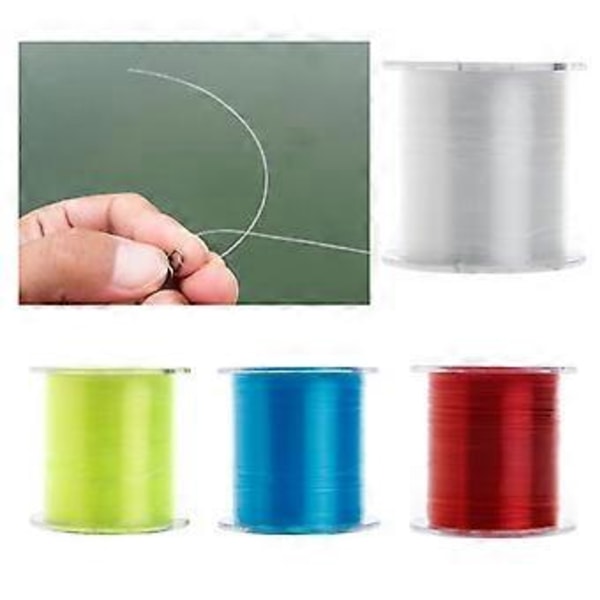 500M Super Stærk Fiskesnor Japan Monofilament Sø Hav Nylon Linjer Tackle (transparent-2.0)