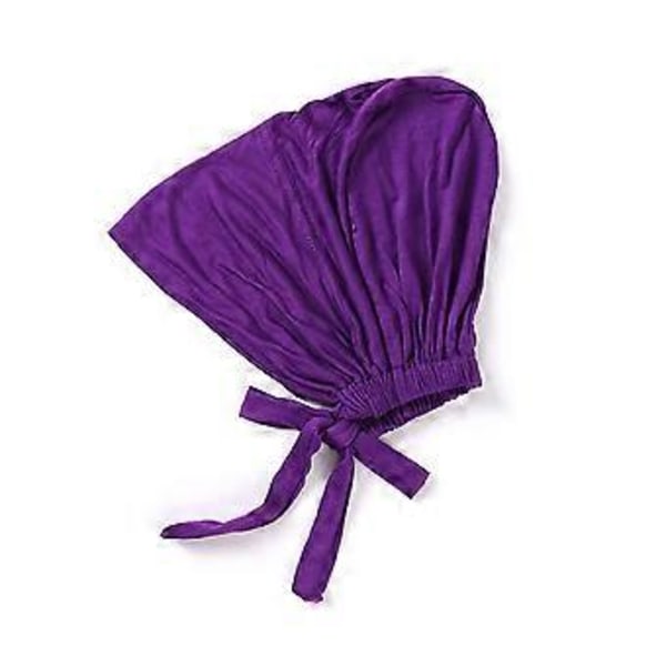 Naisten Hijab-myssyt Alusmyssy Turbaanimyssyt Solmittu Huppu Elastinen Unihiukset Pääpanta Pehmeä Beanie Unihatut (Sarja 1)