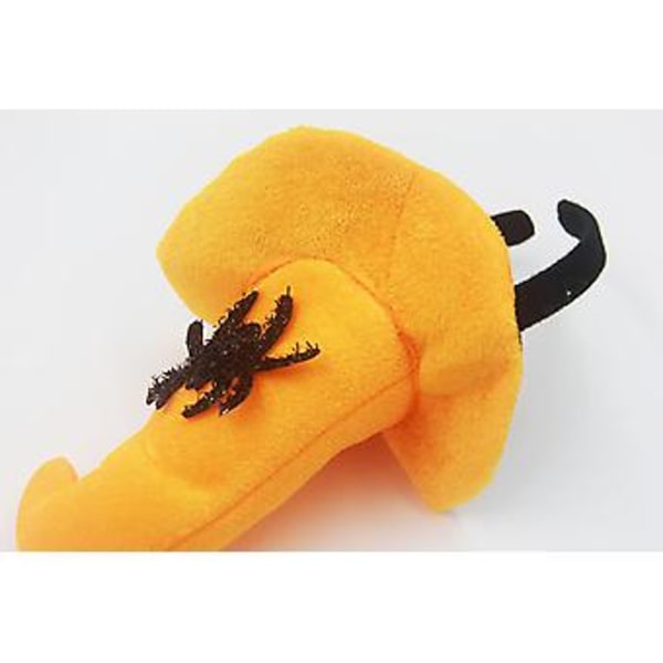JUSCH 2-pak Halloween Maskerade Antrekk Festlig Hodeplagg Skalle Gresskar Heks Barn Hodebånd (Svart Edderkopp Buet Hatt Hodebånd),WZ-1675R