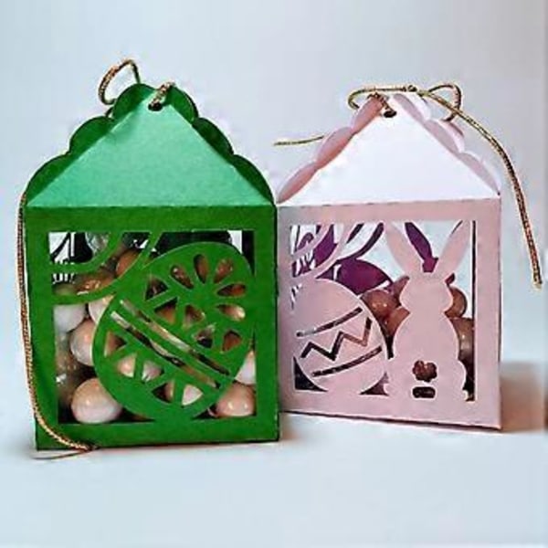 Påskkanin-låda Metallstansar Schablon DIY Scrapbooking Album Papperskort (MH411)