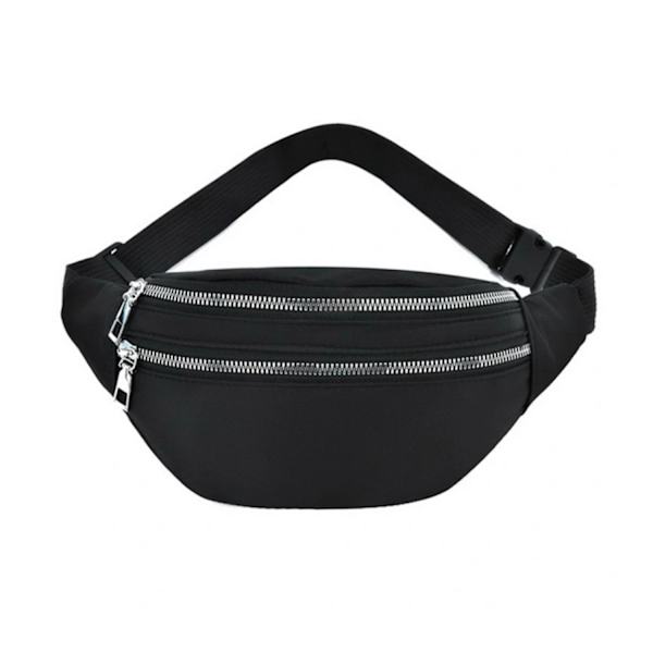Sport midjeväska svart