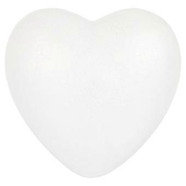 1 stk. Styrofoam Hjerte Kugler
