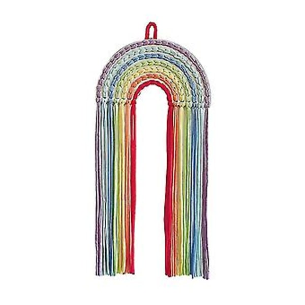 Hårbågsförvaringsbälte Regnbåge Väggdekoration För Flickors Hårklämmor Barrette (5 )