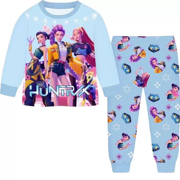 K-Pop Devil Hunter T-shirt, Pyjamas för barn 160cm