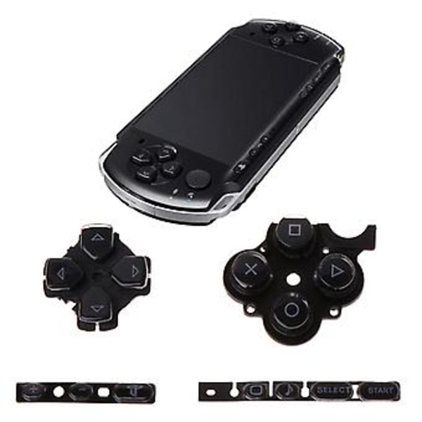 Ny Kontroll Venstre Høyre Hjem Start Tastatur Sett Knapper Kit Erstatning for PSP3000