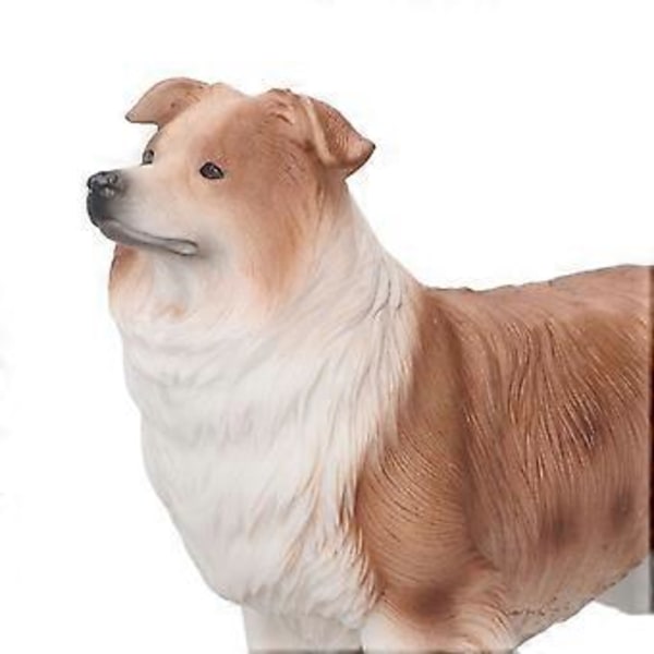 Livagtig Hund Display Model Høj Simulation Dyrefigur Legetøj til Samling Dekoration Schæferhund
