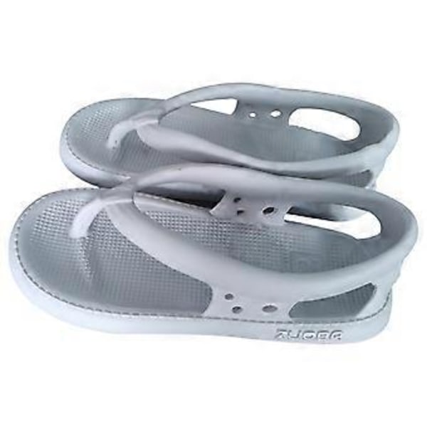 Naisten ja miesten liukumattomat tohvelit, unisex ComFort Bazuo -tohvelit, liukumattomat Bazuo-varvassandaalit (42-43 harmaa)