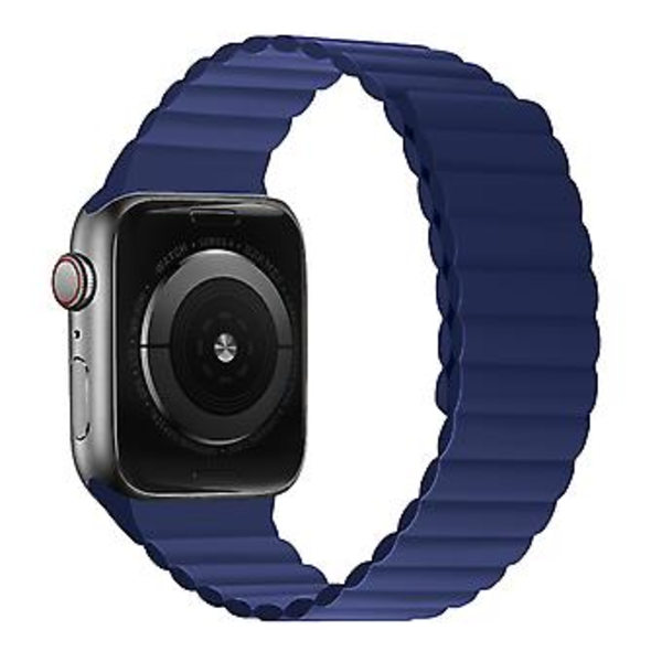 Ranneke Apple Watch 7 45 mm / 6 & SE & 5 & 4 44 mm / 3 & 2 & 1 42 mm (Sininen)