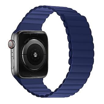 Rem til Apple Watch 7 45mm / 6&SE&5&4 44mm / 3&2&1 42mm (Blå)