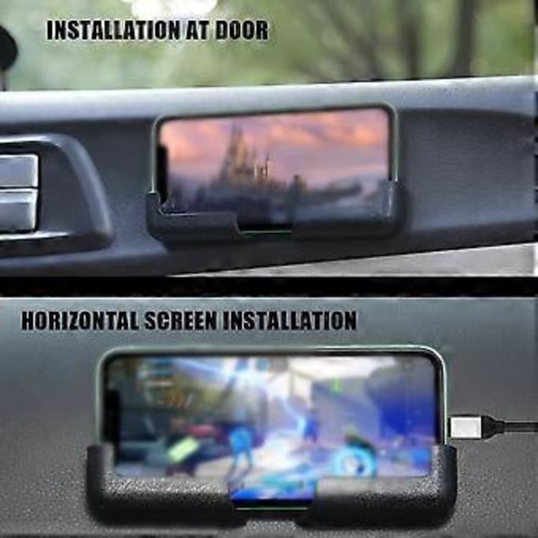 Multifunktionel Biltelefonholder Mobil Smartphone Mount Stand Bracket ( )