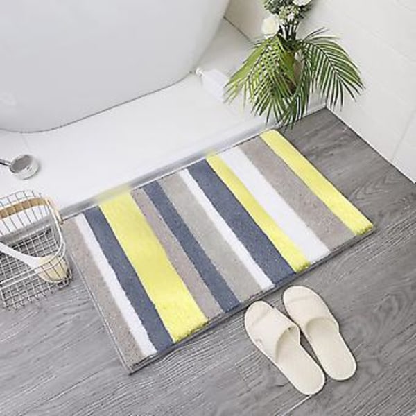 Bathroom Rug Mat, Extra Soft Absorbent Premium Bath Rug, Non-slip Comfortable Bath Mat, Machine Wash Dry(green, 18"x26")