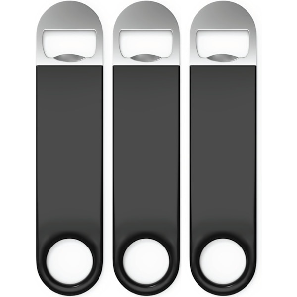 Flasköppnare/Flasköppnare 3-pack Rostfritt stål 17,7 cm