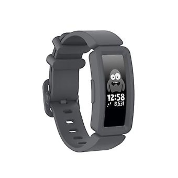 Älykello Silikon Ranneke Fitbit Inspire HR:lle (Valkoinen) (Harmaa)