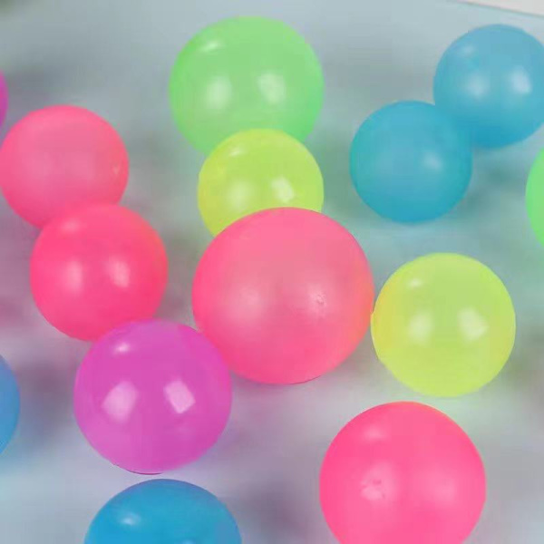 Glødende Takball Sticky Ball Leketøy (5 stykker) (tilfeldig farge)