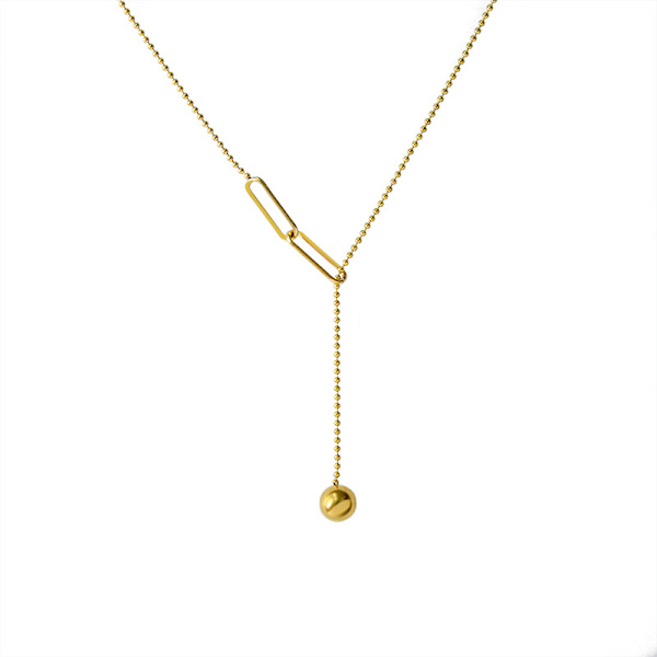 Gullkjede Choker Halskjede, 18K Gullbelagt Yndig Liten Gull