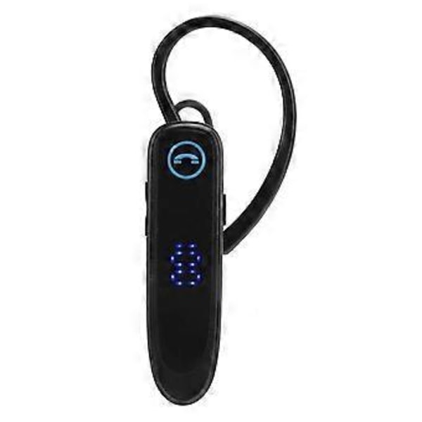 Trådlösa Bluetooth 5.0-hörlurar med effektvisning, hängande enkelörons-hörlurar för bilkörning
