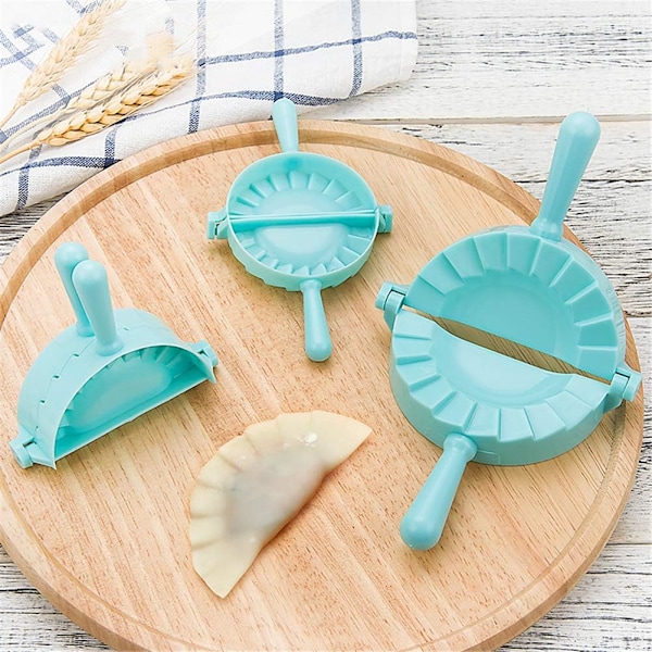 Ravioli Dumplings Maker 3-delt sæt - Dejpresse og form til B