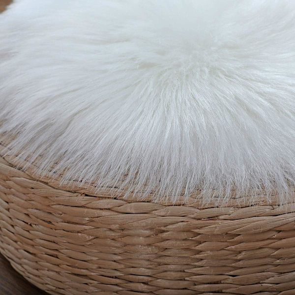 Faux fårskinn ullmatta, imitation fleece matta fluffig mjuk lång