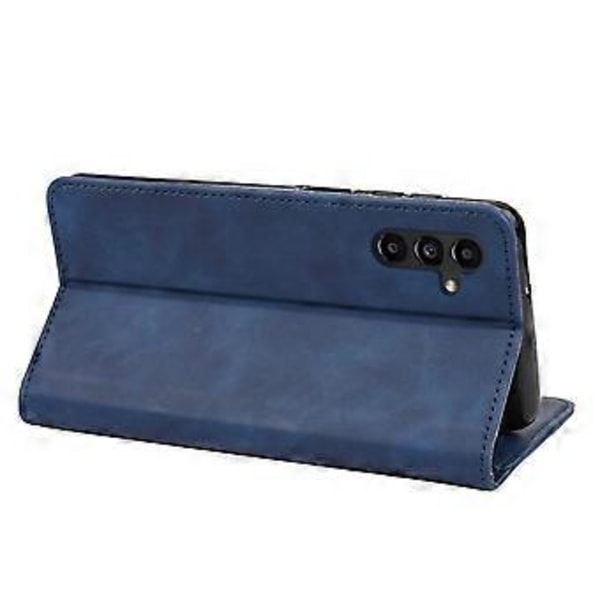 Mobilfodral för Samsung Galaxy A55 5G i PU-läder, stötsäkert, plånboksdesign (Stil A)