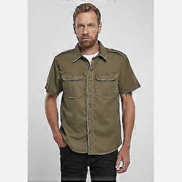 Vintage lyhythihainen paita (3xl Musta)
