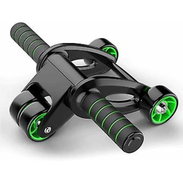 Abdominal Hjul, Abdominal Træningsudstyr, Abdominal Træningsrulle Med Tyk Knæpude, Stabil, Balance Og Effektivitet, Til Fitness