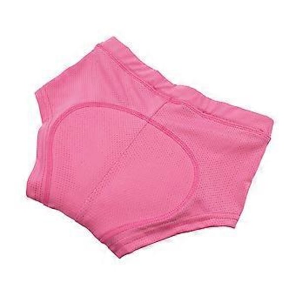 Nyhet Dam 4D Vadderade Gel Cykelunderkläder med Sittdyna, Elastiska Andningsbara Cykelshorts för Sport (2XL Rosa)