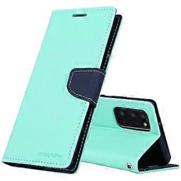 Läderfodral för Samsung Galaxy Note20 (Grön)