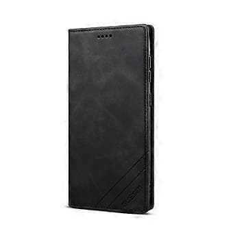 Lærveske for iPhone 6 / 6s (Svart)