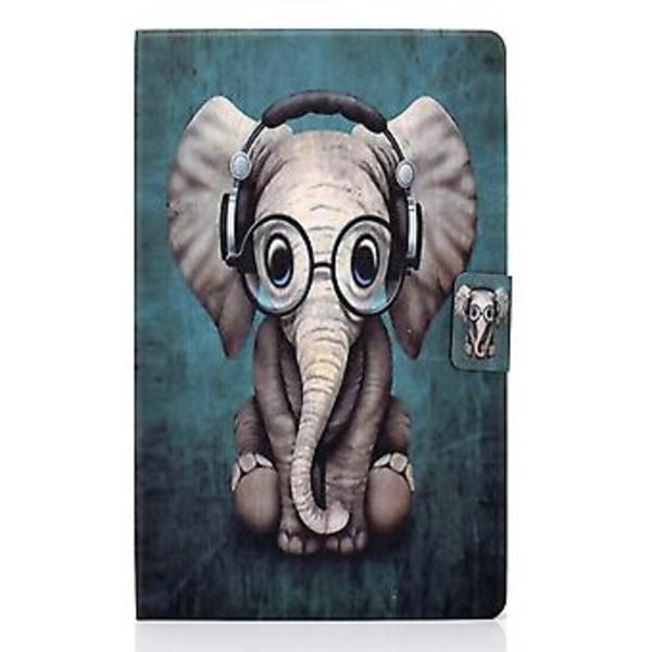 Nahkainen Tablet-kotelo Samsung Galaxy Tab A9+:lle (Elefantti)