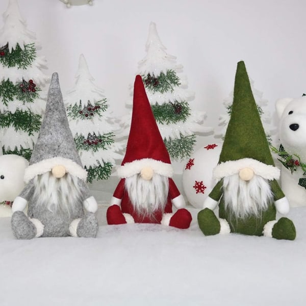 Håndlavet julepynt - Skandinavisk julemand