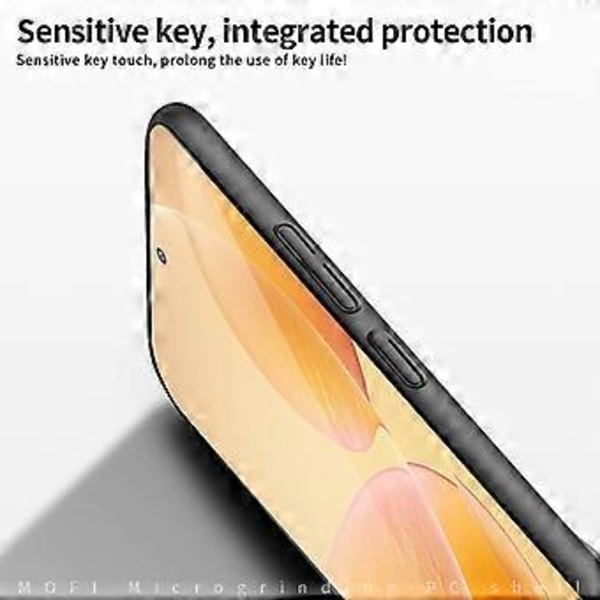 Frostet PC-etui til Xiaomi Poco F6 Pro (Sort)