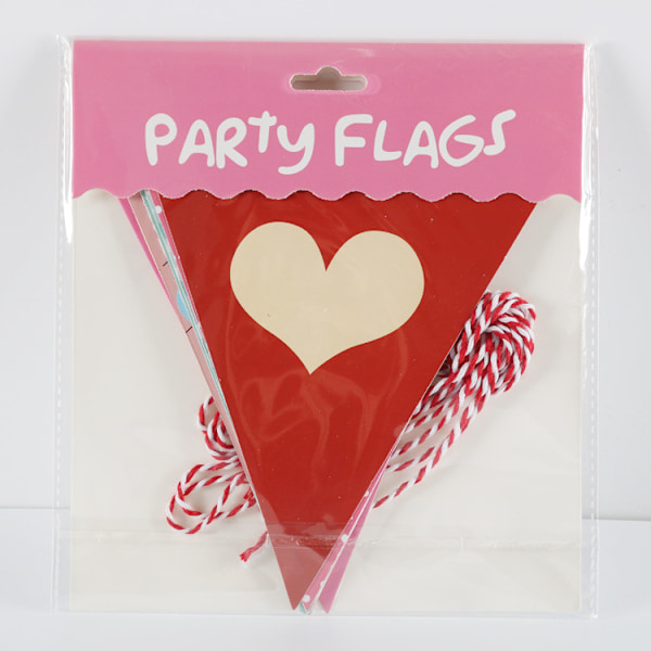 Pennantfolie Polka Dot Pappers Triangel Pudding Flagg Girlang Rover