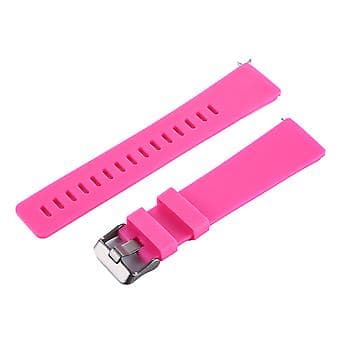 Silikonklokkearmbånd for Fitbit Versa / Versa 2 (Magenta)