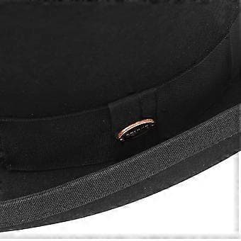Britisk Flat Top Hat Efterår Voksen Trilby Hat Vinter Efterår Festival Hat til Voksen Hudvenlig Flat Top Hat L(L )