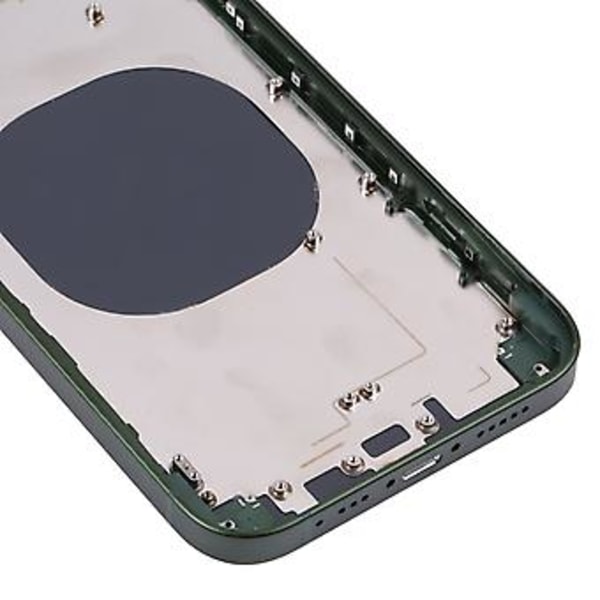 Bakpanel med utseende som efterliknar iP14 för iPhone XR (Grön)