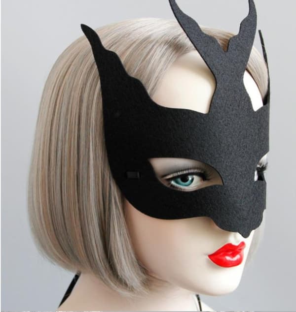 Maske til kvinder til karneval, dansefest, halvmaske H