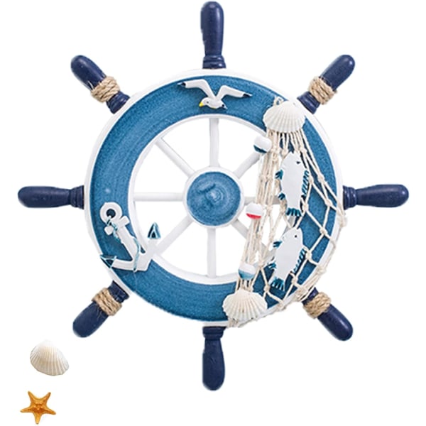 1st blå dekorativt roder, fiskeroder dekorativt, segling wo