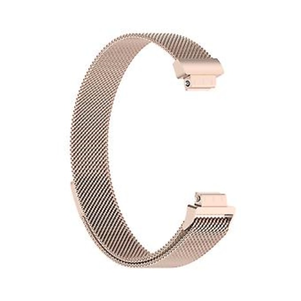 For Fitbit Inspire 2 Milanese klokkearmbånd L (Champagne gull)