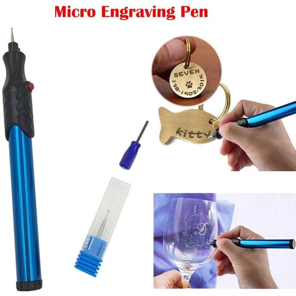 Micro Engraving Pen Mini sladdlös gravyrmaskin DIY Carving T