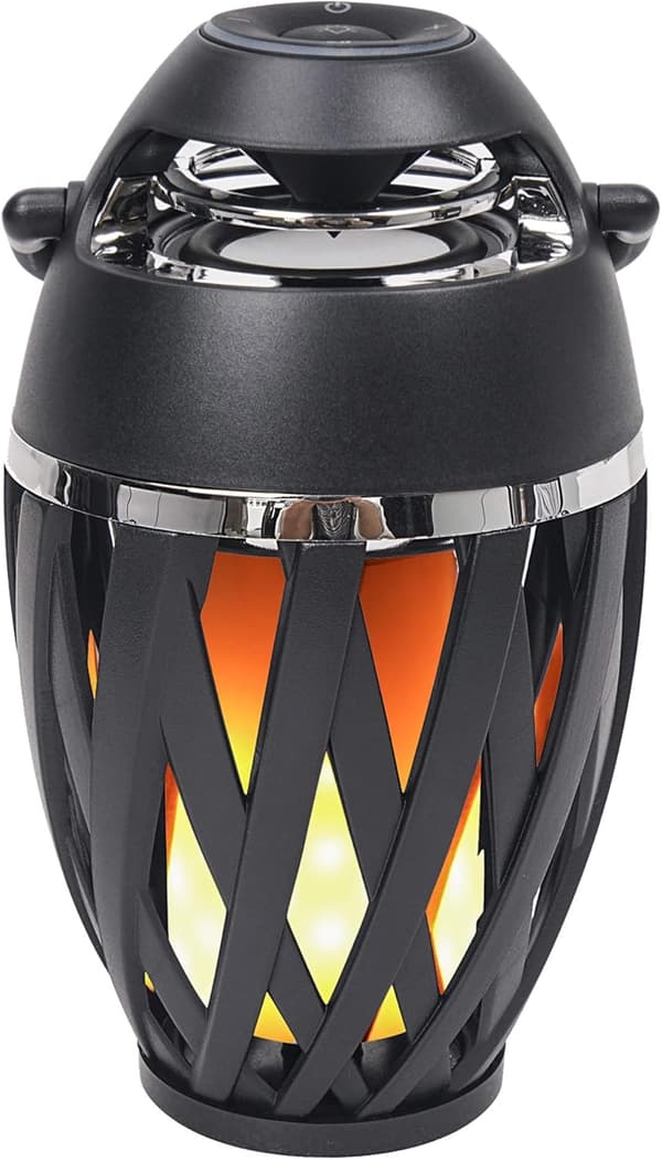 2 kappaletta kannettavia Bluetooth-kaiuttimia LED-valoilla, Bluetooth Tru