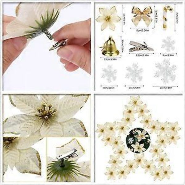 71 st Julgransblommor Set