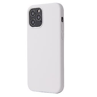 Flytende silikondeksel for iPhone 13 Mini (Hvit)
