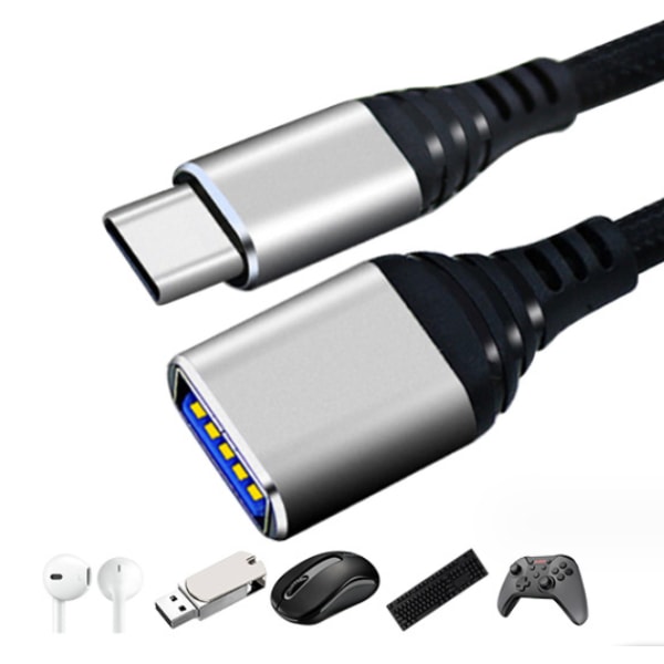 Typ-c-adapterkabel OTG-datakabel Typ-c till USB3.0-omvandlare ca