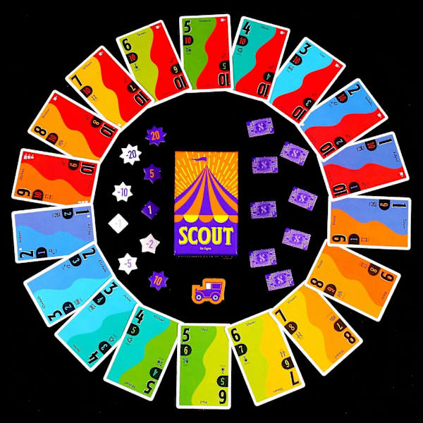 Oink Spel Scout Kortspel 2-5 Spelare - Roligt Cirkus Familjespel