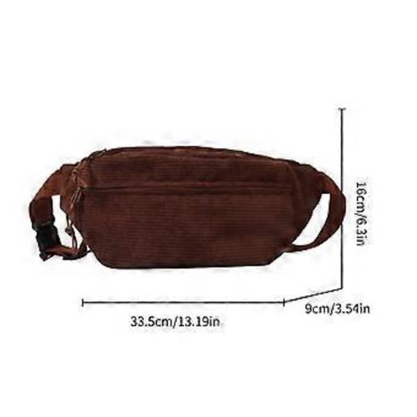 2023 UUSI Vyölaukku naisille Tytön Crossbody Vyötärölaukku Rintalaukut Muoti Samettilaukut Monipuolinen Yksivärinen Vyötärölaukku Keltainen (Keltainen)
