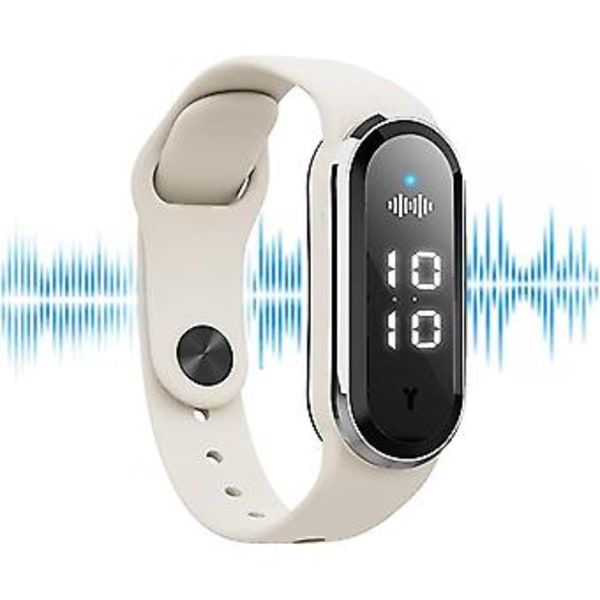 Ultralyd Armbånd Mod Myg, Smart Elektronisk Myg Armbånd USB Til Ældre, Børn, Voksne E