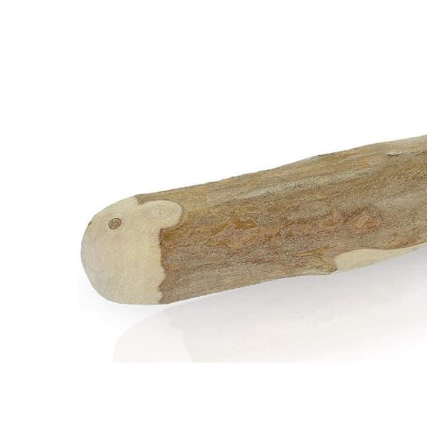 Kaksi kappaletta 1,5 ~ 2 × 10 cm pitkää kahvipuun pureskelulelua pennuille