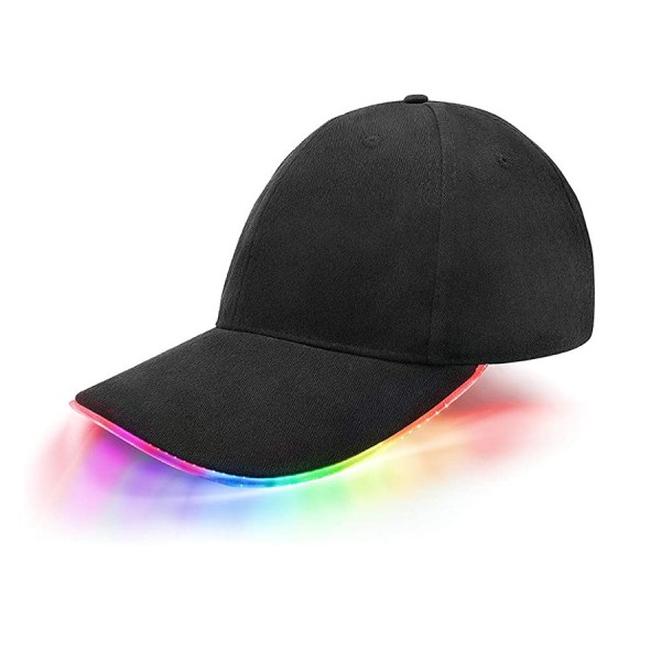 LED Baseball Cap, Lysende Blinkende LED Lys op Cap Mænd, Fest